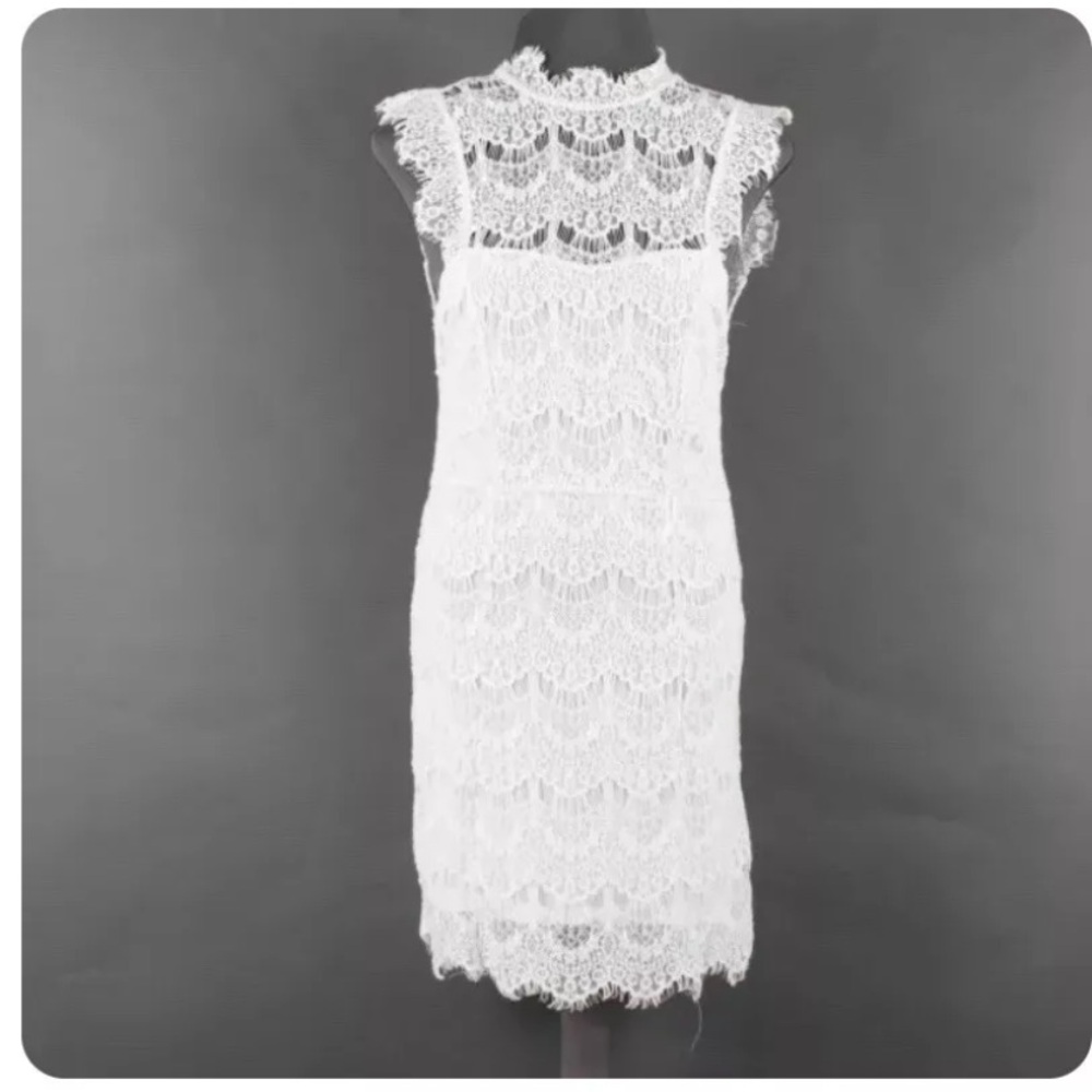 Free People Daydream Mini Dress size 2 in White